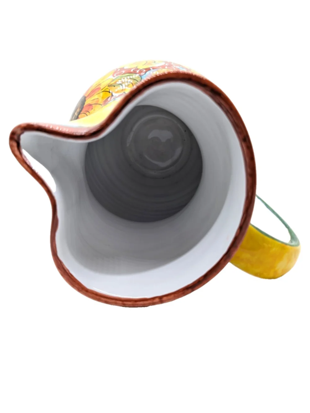 Umbria Girasole Hand-Painted Pitcher - Made in Italy